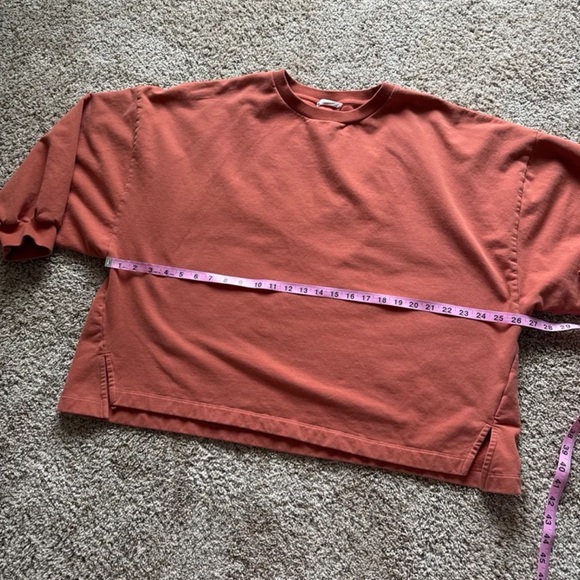 Beaumont Organic Amelia Organic Cotton Sweatshirt in Rust
size Large - Picture 10 of 12